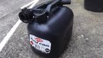 CarPlan DIESEL Fuel Can, 5L - In black with spout.
