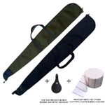 Standard Padded Rifle Shotgun Slip/Gun Bag Hunting/Shooting With cleaning Patchs