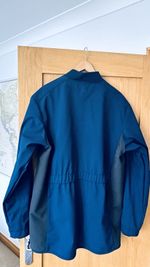 Beretta Men’s Blue/Navy Zip-Up shooting Jacket X L Polyester/Spandex Pockets