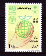 Saudi Arabia 1999 ** Mi.1311 Nutrition FAO Food Day