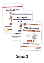 Year 3 Maths & English Targeted Practice Workbook for age 7 to 8 KS2