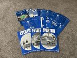 Everton Football Programmes 20 Issues Including One From 1955/56
