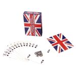 Pack Deck of Union Jack Flag Plastic Coated Playing Cards Britain British UK