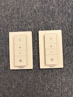 2 x Philips Hue Dimmer Switch Remote - V 1 - Excellent Condition - New Battery