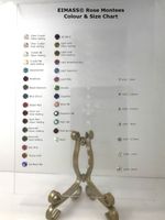 EIMASS® Grade A Sew on / Glue on, Cut Glass Crystals,Rhinestones,Gems, 3555 