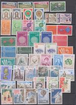 Cept Monaco stamps + 7 mini sheets MNH 238