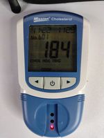 Mission Cholesterol Meter Digital Portable With User Manual
