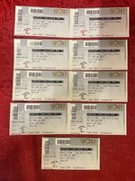 9 x Troxy Warrior Challenge MMA15 VIP Tickets 13th June 2014 MC39