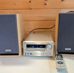 Onkyo CR-315DAB CD Receiver with speakers and remote