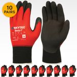 10 Pairs Skytec Beta 1  Lightweight Work Gloves Touchscreen Grip PPE