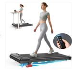 8% Incline Electric Walking Pad Treadmill Home Gym Office Fitness With Remote