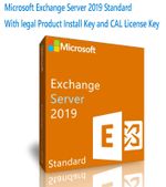 Microsoft Exchange Server 2019 Standard w 25 CALs. Important Read Description