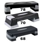 Adjustable Aerobic Step Stepper Exercise Cardio Pilates Training Gym Board Block