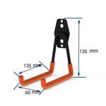 Heavy Duty Metal Hook Garage Organizer Wall Mount Bicycle Hanger Hooks Wall Moun