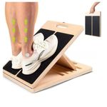 Slant Board Wooden Adjustable Calf Stretching Board Incline Board Wooden Slant U