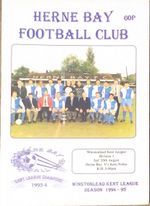 Herne Bay V Kent Police - 1994/95 Kent League - 20th August 1994