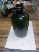 Vintage Green GORDON’S SPECIAL DRY LONDON GIN Glass Bottle ESTABLISHED IN 1769