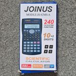 JOINUS JS-82MS-A Scientific Calculator 240 Functions 10+2 Digits LCD Battery