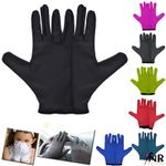 Hand Protection Jasmine Silk Mat Pure Silk elastic fitting Liner Gloves Thermal