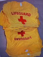joblot x10 Lifeguard Tshirts Mens Stag Festival Swimming  Accessories Cosplay