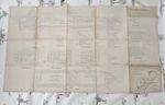 Ship No.573 M.V Fred Everard Shipbuilders Vintage Plan Diagram Swan Hunter Goole