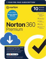 Norton 360 Premium & Utilities Ultimate 2026 10 Device 1 Year 5 Min EMAIL Code