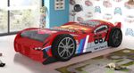 N3 Red BNW Racing Car Bed - 3ft Single