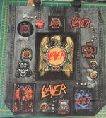 Slayer Rocksax Printed Tote  Bag Officially Licensed Item