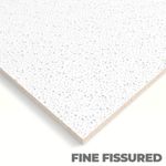 Fine Fissured Suspended Ceiling Tile - Square Edge - 10 Per Box -  600mm x 600mm
