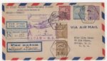 1937 Apr 28th. First Flight Cover. FAM 14, Macau to Hawaii.