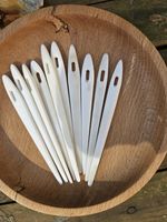 Bone Naalbinding Needles, viking, saxon, larp, reenactment,  medieval