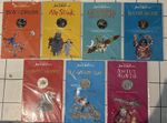 Pobjoy Mint David Walliams Gibraltar Coloured 50p Full Coin Set x 7 Proof Carded