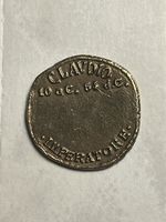 Claydivs Ceasar Gold Coin