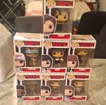 Funko Pop -  Stranger Things S4 Set.  7 Funkos