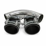 Chrysler 300C 3.0 CRD Turbo Resonator Delete Kit Boost Pipe Upgrade Kidney Black