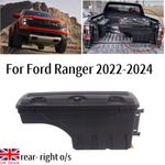 Truck Bed Storage Box Lockable Pivot for Ford Ranger 2022-2024 Left /Right -1PCS
