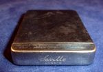 Silver Metal Saville, London Pop-Up Patented 1933 Designer Powder Compact "June"