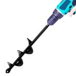 Auger Drill 4x22cm Bit For Planting Garden Spiral & Bulb Planter Tool Umbrella