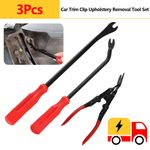 Trim Clip Removal Pliers Set Car Tool Door Panel Fascia Dash Upholstery Remover