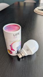 LIFX Mini Day & Dusk B22 Smart LED Bulb 2-Pack, Dimmable Wi-Fi, No Hub, Alexa