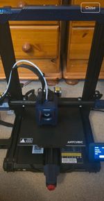 ANYCUBIC Kobra 2 FDM 3D Printer 250mm/s 220x220x250 **read disc**