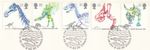 Dinosaurs GB Used Bureau 1991 ON PIECE (145476)