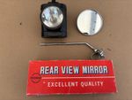 Vintage Ray-O-Vac Cycle Lamp And Mirror