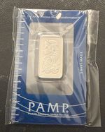 Switzerland 20 gram 0.9995 Platinum Bar Original Sealed PAMP Refinery