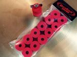 Red Cymbal Felts for Cymbal Stands by RockSolid Drums - 8 PACK OR 12 PACK