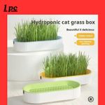 Cat Grass Growing Kit Hydroponic Wheat Grass Planter Indoor Pet Pot