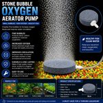 Stone Bubble Oxygen Aerator Pump Bubble For Aquarium Fish Tank