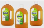 Dettol Liquid Skin Antiseptic Chloroxylenol 4.8% w/v, 3 Pack
