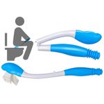 Nicoone Toilet Aids Tools Folder Long Arm