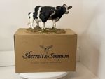 Sherratt & Simpson Fresian Cow & Calf 5766 Cattle Figure